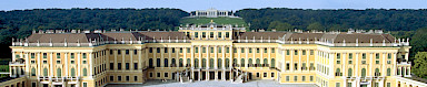 North view of Schönbrunn palace