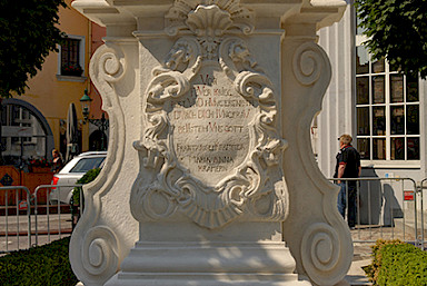 Base of column, after completion