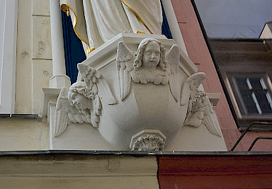 Corbel, after completion