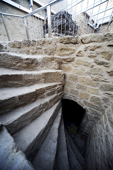 Basement stairs, after completion