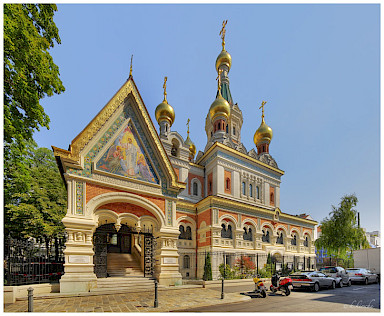 South facade with Bishop’s staircase