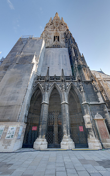 South Tower Portal Exterior