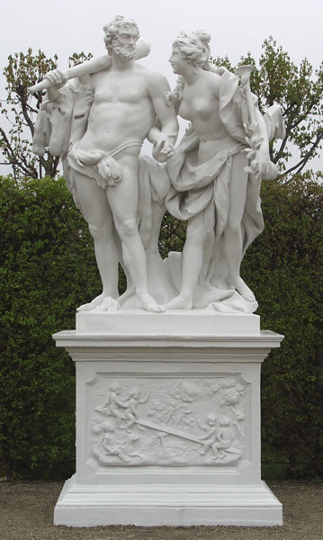 Hercules and Calliope, completely restored