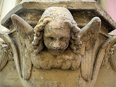 Corbel detail, cleansed