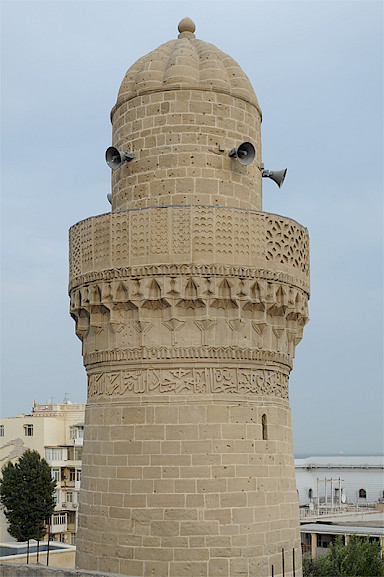 Minarett Juma Moschee, nach Fertigstellung