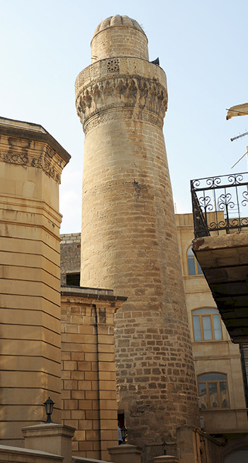 Minarett Juma Moschee, Vorzustand