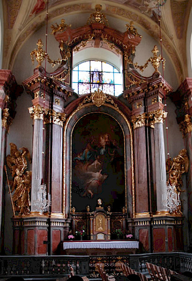 Left side altar