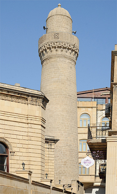 Minarett Juma Moschee, nach Fertigstellung